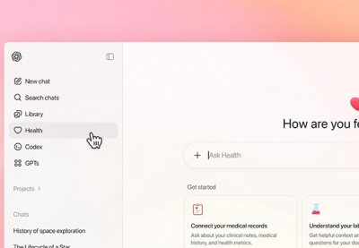 ChatGPT Health - công cụ hỗ trợ sức khỏe mới của OpenAI