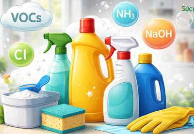 Một số lưu ý về hóa chất tẩy rửa