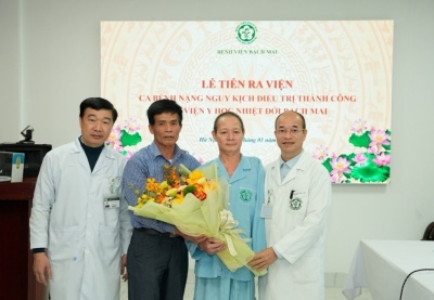 47 ngày giành sự sống cho bệnh nhân sốc nhiễm khuẩn ở BV Bạch Mai