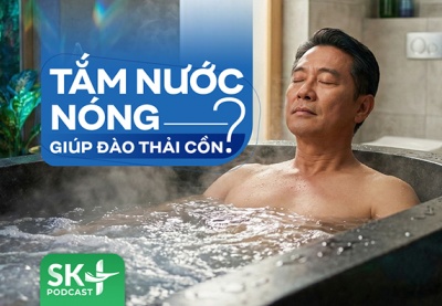 Podcast: Tắm nước nóng giúp đào thải cồn?