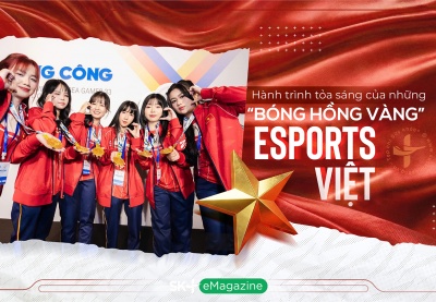 Hành trình tỏa sáng của những “bóng hồng vàng” Esports Việt