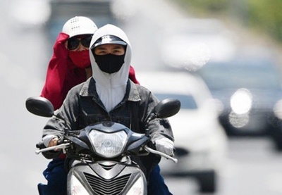 Thời tiết ba miền khô nóng, nắng gắt nhất ở miền Trung