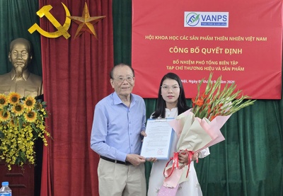 Tạp chí Thương hiệu và Sản phẩm chính thức có tân Phó Tổng Biên tập