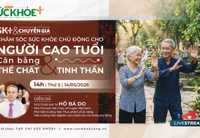 TỌA ĐÀM trực tuyến: Chăm sóc sức khỏe toàn diện cho người cao tuổi