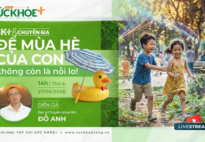 Làm thế nào để con có mùa Hè khỏe mạnh?