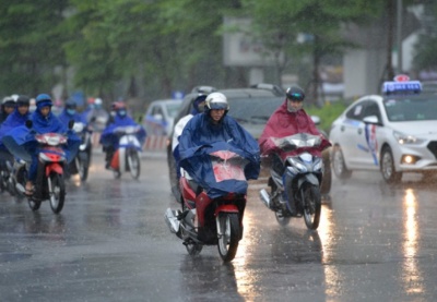Bắc Bộ có mưa dông, giảm nhiệt nhẹ