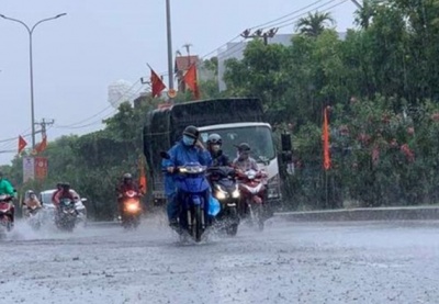 Nhiều nơi trên cả nước có mưa to trong đêm nay