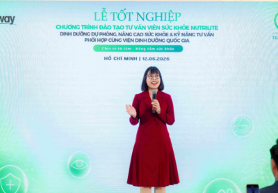 Gầm 300 Tư vấn viên Sức khoẻ Nutrilite được đào tạo bởi Viện Dinh dưỡng Quốc gia