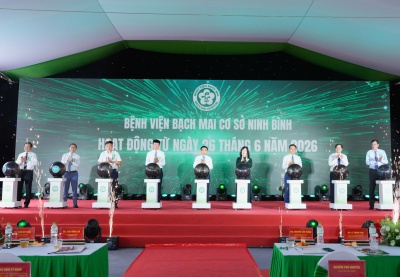 Bệnh viện Bạch Mai cơ sở Ninh Bình chính thức đi vào hoạt động