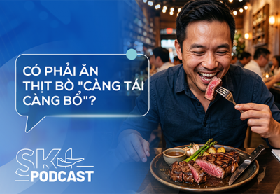 Podcast: Có phải ăn thịt bò 'càng tái càng bổ'?