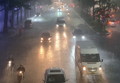 Bắc Bộ đón đợt mưa lớn trên diện rộng