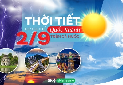 Thời tiết cả nước 5 ngày nghỉ lễ Quốc khánh 2/9