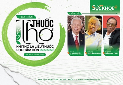Khi thơ là “liều thuốc” cho tâm hồn