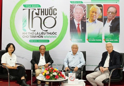 Tọa đàm “Thuốc & Thơ – Khi thơ là liều thuốc cho tâm hồn” 