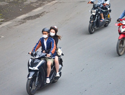 Không khí lạnh tăng cường ở Hà Nội và nhiều nơi Bắc Bộ