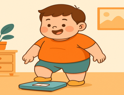 Hỗ trợ kiểm soát cân nặng cho trẻ béo phì từ 3-5 tuổi