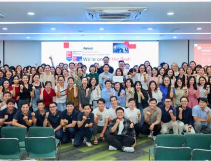 Amway Việt Nam: Top 9 nơi làm việc xuất sắc hàng đầu Châu Á