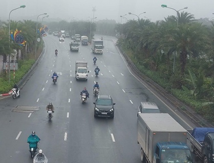 Không khí lạnh tràn xuống, miền Bắc tiếp tục mưa dầm