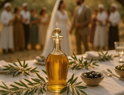 Dầu olive - bí quyết làm đẹp của cô dâu Italia