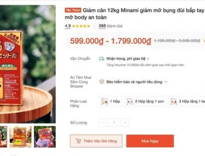 Liên tiếp yêu cầu Shopee, Lazada, Tiktok gỡ bỏ sản phẩm chưa được cấp phép