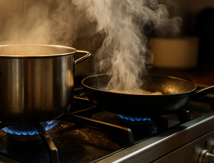 Nguy cơ ô nhiễm trong gian bếp