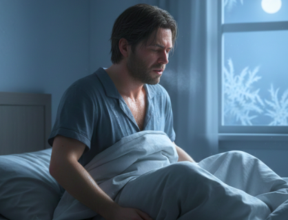 3 nguyên nhân khiến bạn đổ mồ hôi khi ngủ trong thời tiết lạnh