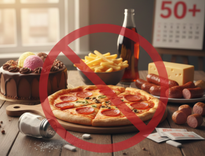 5 thực phẩm nên hạn chế sau tuổi 50