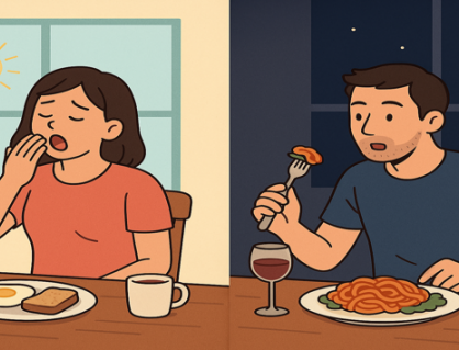 Bỏ bữa sáng, ăn tối muộn: tăng cholesterol 'xấu'