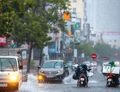 Cảnh báo mưa lớn diện rộng ở Trung Bộ