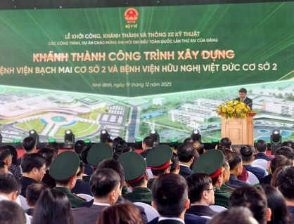 Khánh thành cơ sở 2 Bệnh viện Bạch Mai và Việt Đức tại Ninh Bình