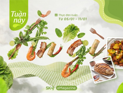 “Bỏ túi” thực đơn tuần khoa học, tiết kiệm thời gian