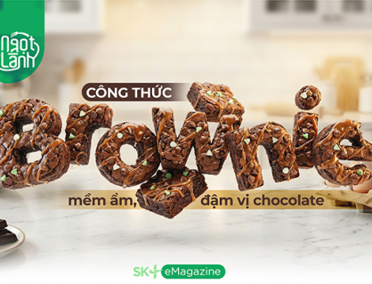 Công thức Brownie mềm ẩm, đậm vị chocolate