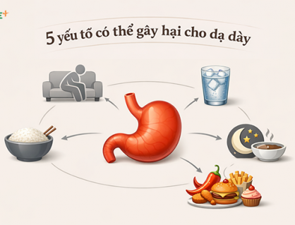 5 yếu tố có thể gây hại dạ dày theo chuyên gia Đông y