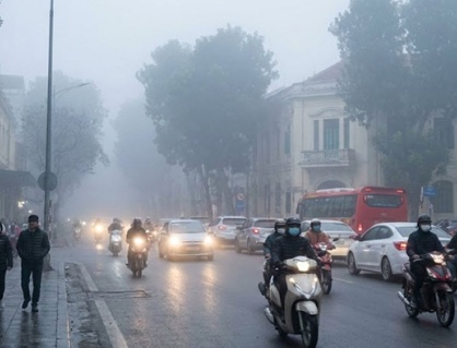 Bắc Bộ sáng mưa nhỏ rải rác, trưa chiều tạnh ráo trong ngày 18/1