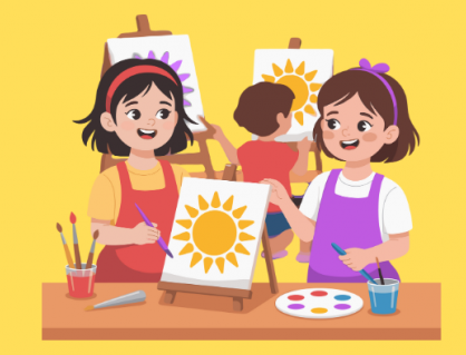 Infographic: 7 cách giúp trẻ phát triển khả năng sáng tạo