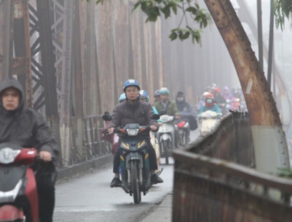 Bắc Bộ chuyển mưa rét từ đêm nay