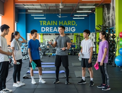 Độ tuổi phù hợp cho con thử sức tập gym