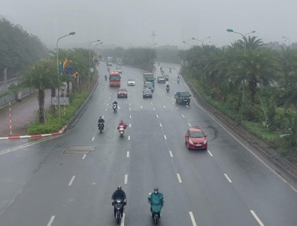 Bắc Bộ đến Trung Bộ sáng sớm mưa nhẹ, sương mù