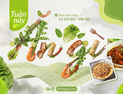 Gợi ý thực đơn thay đổi bữa cơm gia đình cả tuần