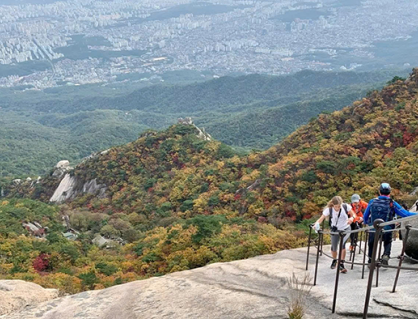 K-hiking: Hình thức du lịch độc đáo tại Hàn Quốc