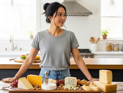 7 loại phô mai giàu đạm giúp no lâu, hỗ trợ giảm mỡ bụng