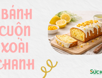 Infographic: Nhâm nhi cuối tuần với món bánh cuộn xoài chanh