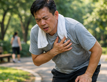 Hở van 3 lá 2/4, đi bộ bị mệt, tim đập nhanh có sao không?