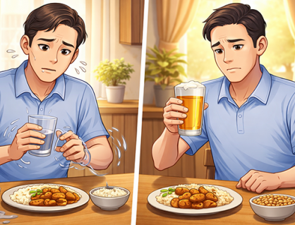 Uống rượu có thực sự giúp giảm run tay không?