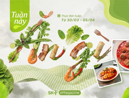 Thực đơn 1 tuần cho bữa tối lý tưởng