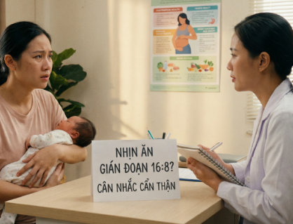 Nhịn ăn gián đoạn 16/8 khi cho con bú: Lợi ít hại nhiều mẹ cần biết  