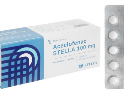 Thu hồi 1 lô thuốc giảm đau xương khớp Aceclofenac STELLA 100mg