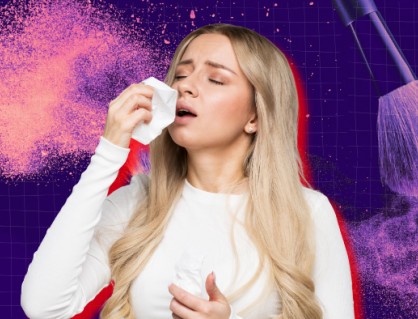 5 mẹo trang điểm cho người bị viêm mũi dị ứng