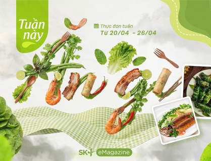 Lưu ngay thực đơn tuần toàn bữa ăn chất lượng