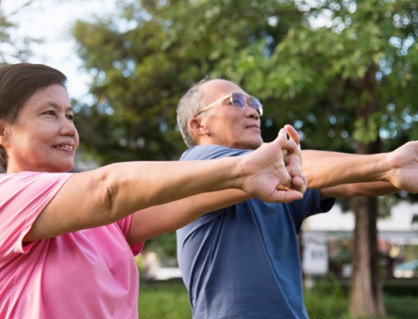Bài tập chống lão hóa giúp ngăn ngừa mất cơ ở người cao tuổi